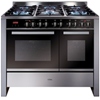 CDA100CM TWIN RANGE COOKER-ELECTRIC OVENS & GAS HOB.FLAME FAILURE INCLUDED


